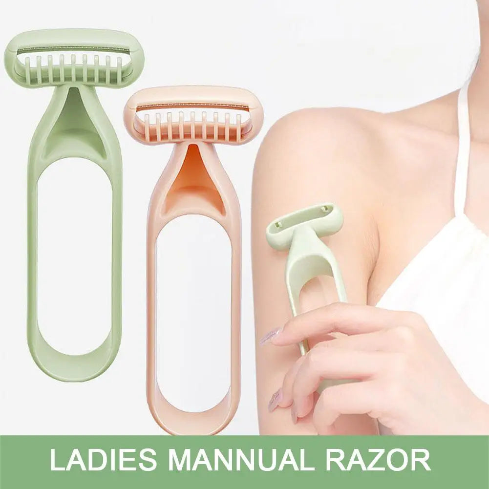 Women's Manual Body Razor – Skin-Safe Hair Removal Shaver for Armpit, Leg, Arm & Bikini Line Peaceful Pleasures Health and Wellness