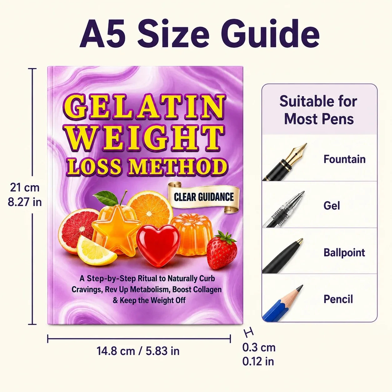 Gelatin Weight Management Guide 30-Day Plan Curb Cravings Boost
