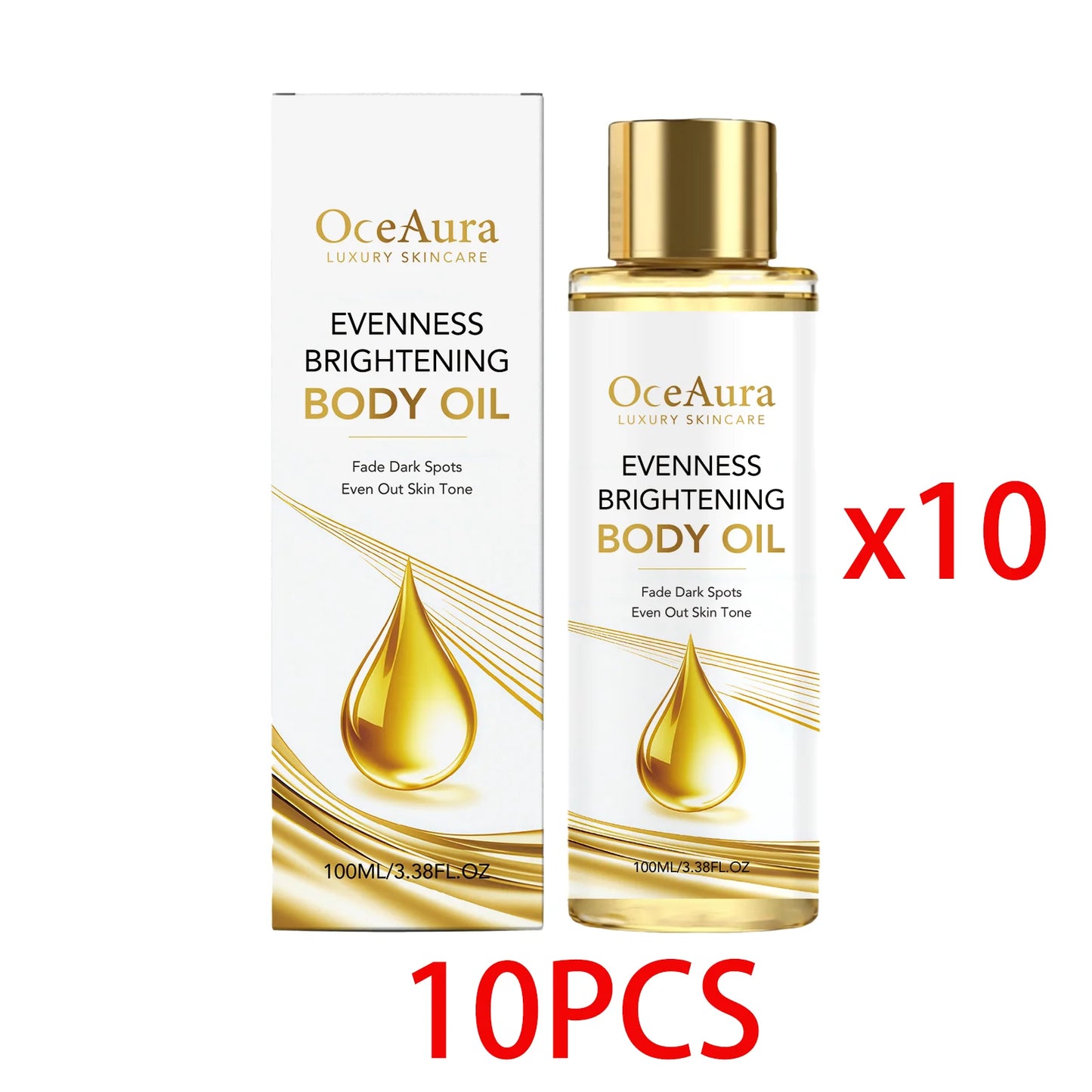 OceAura Vitamin E & Aloe Vera Glow Body Oil 100ml