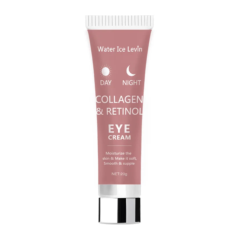 Collagen Retinol Eye Cream | Day & Night Formula | Firms & Hydrates 20g Peaceful Pleasures Health and Wellness 1PCS
