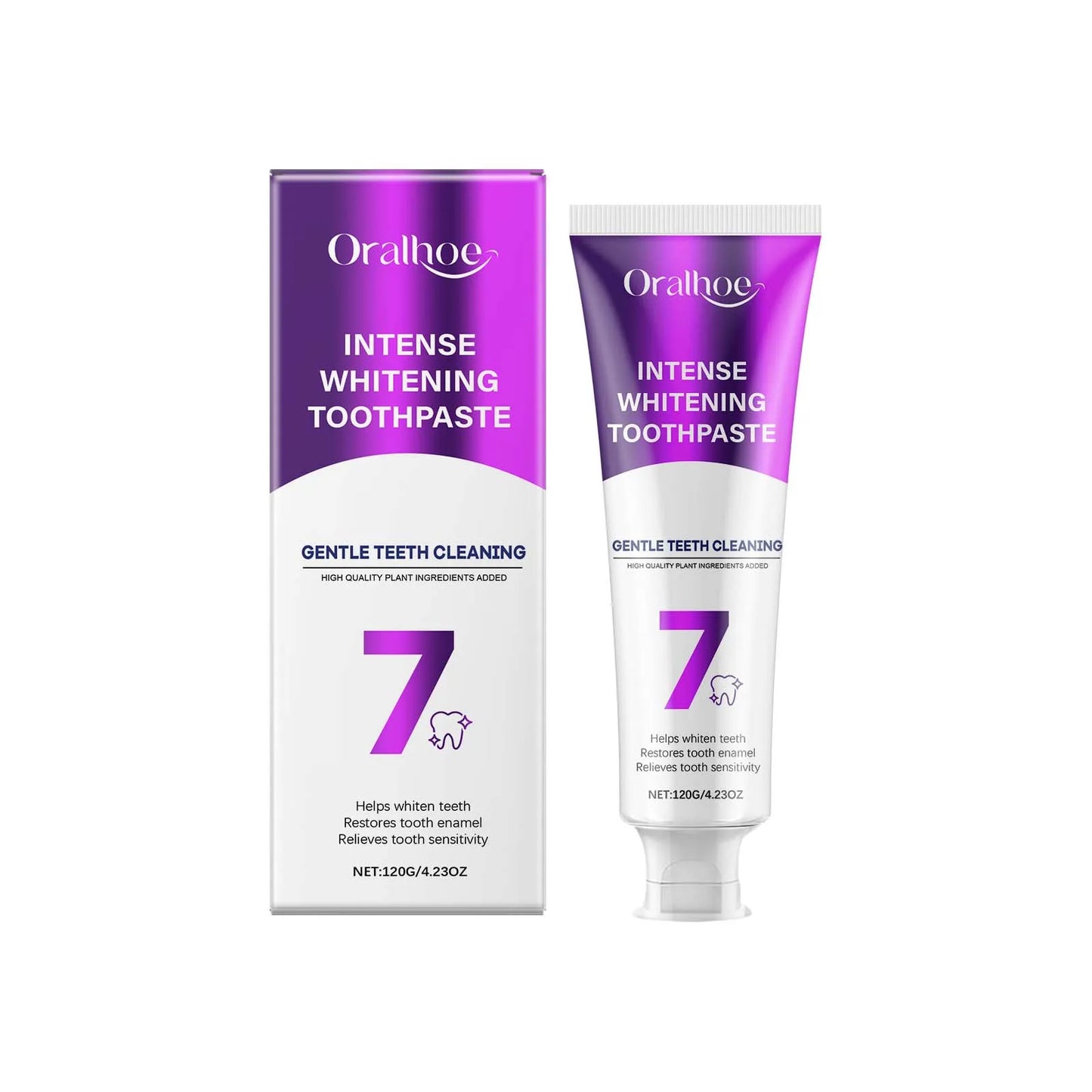Oralhoe 120g Whitening Toothpaste | Gentle Stain Removal