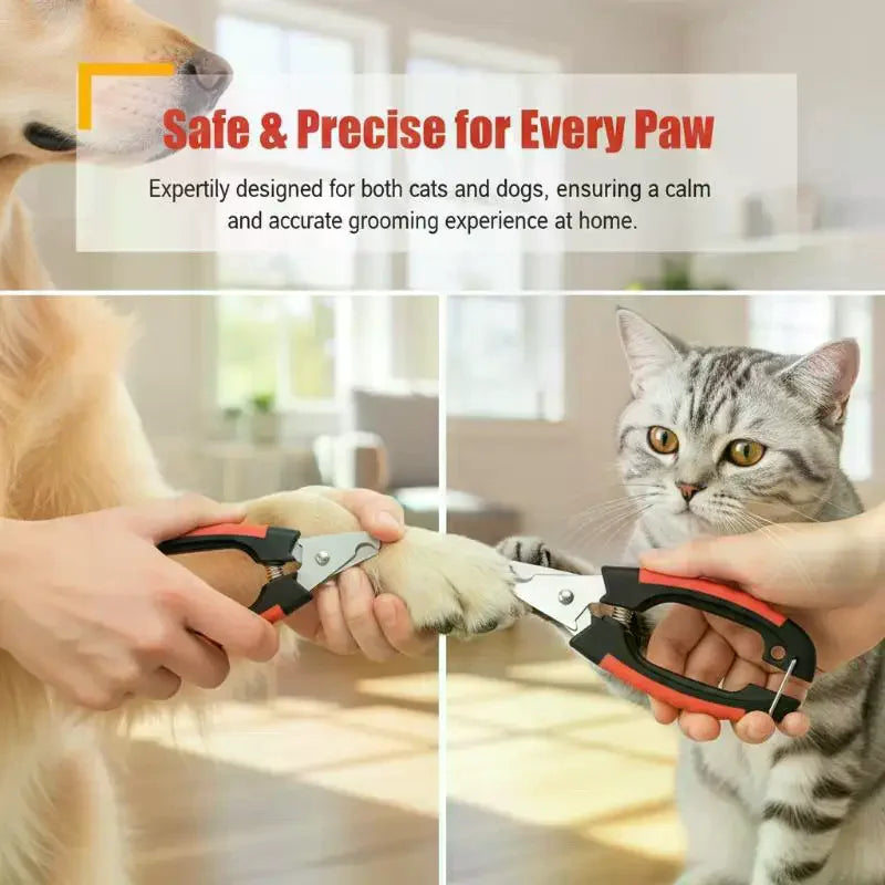 Professional Stainless Steel Pet Nail Clipper – Dogs, Cats & Rabbits Pet Nail Clipper Peaceful Pleasures Health and Wellness