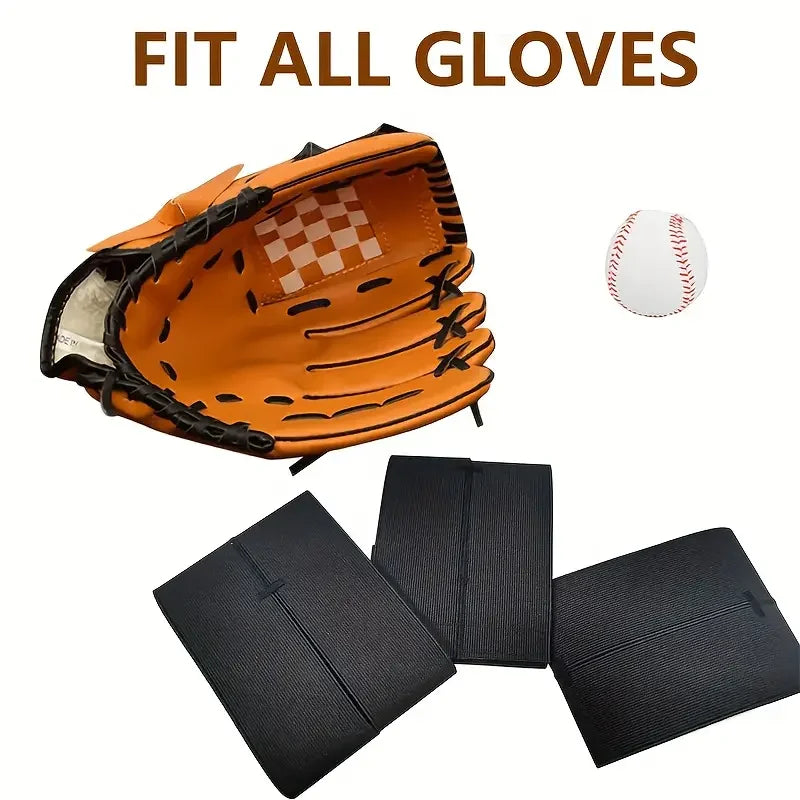 Baseball Glove Wrap Band,Portable Softball Glove Pocket Saver,Multi functional Baseball Softball Goalkeeper Gloves Accessories Peaceful Pleasures Health and Wellness