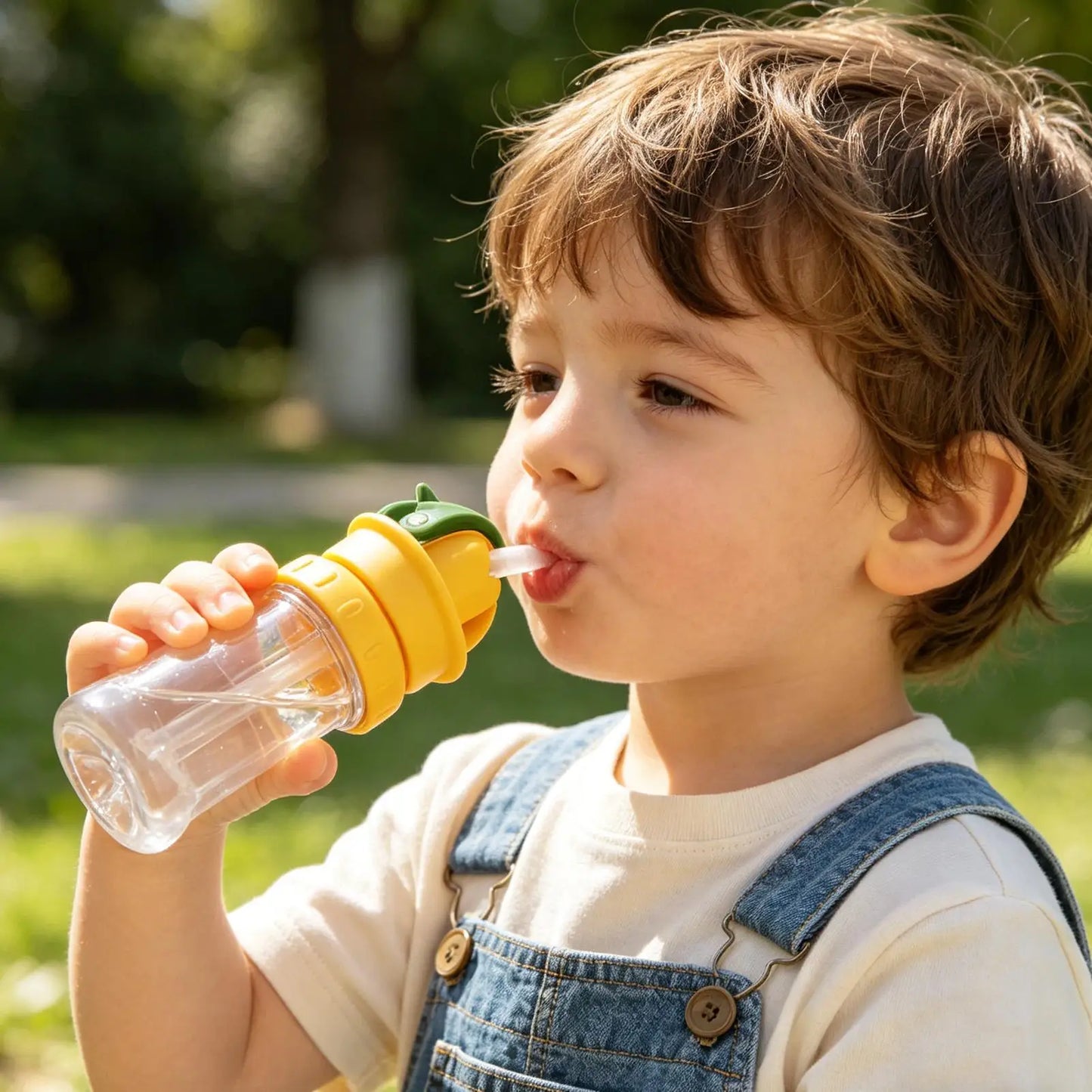 Kids Water Bottle Straw Topper Universal Leakproof Silicone Adapter Soft Spout Protects Mouth For Home Travel, Juice Soda Peaceful Pleasures Health and Wellness