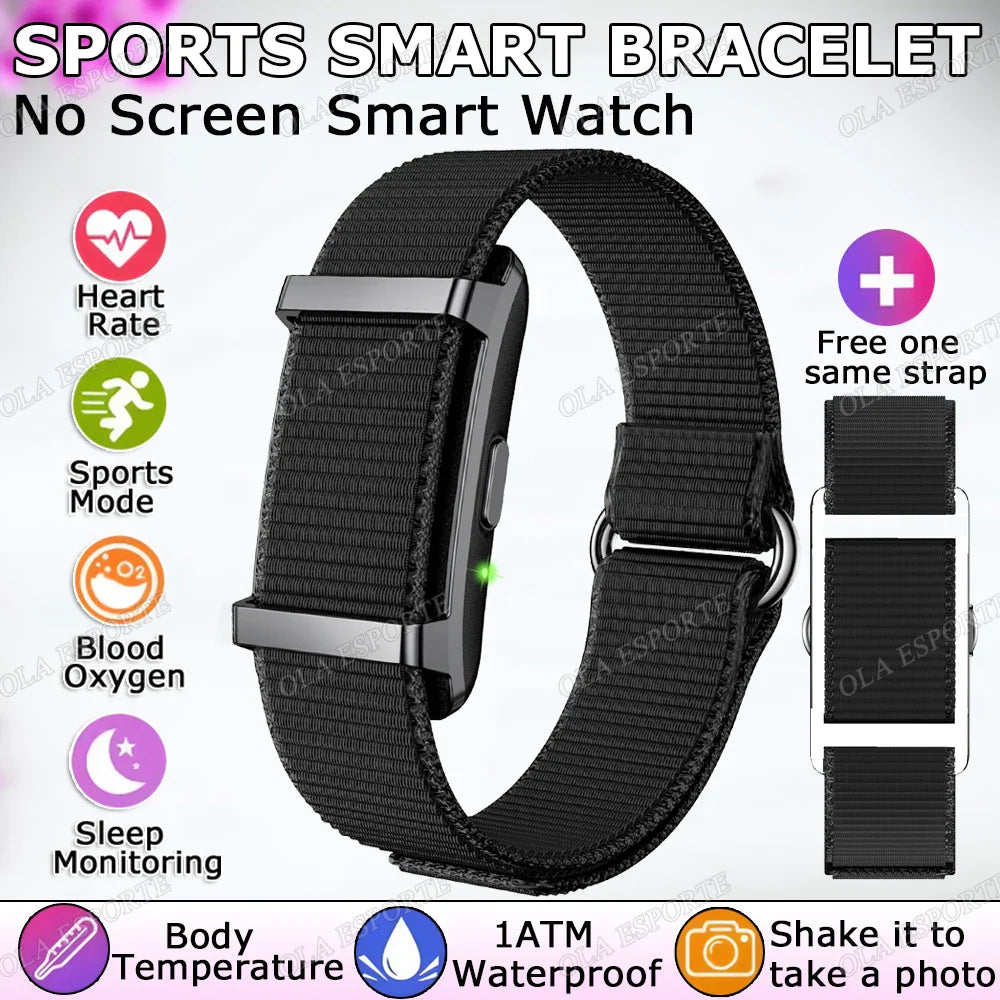 Ola Esporte No-Screen Fitness Tracker Bracelet | IP68 Smart