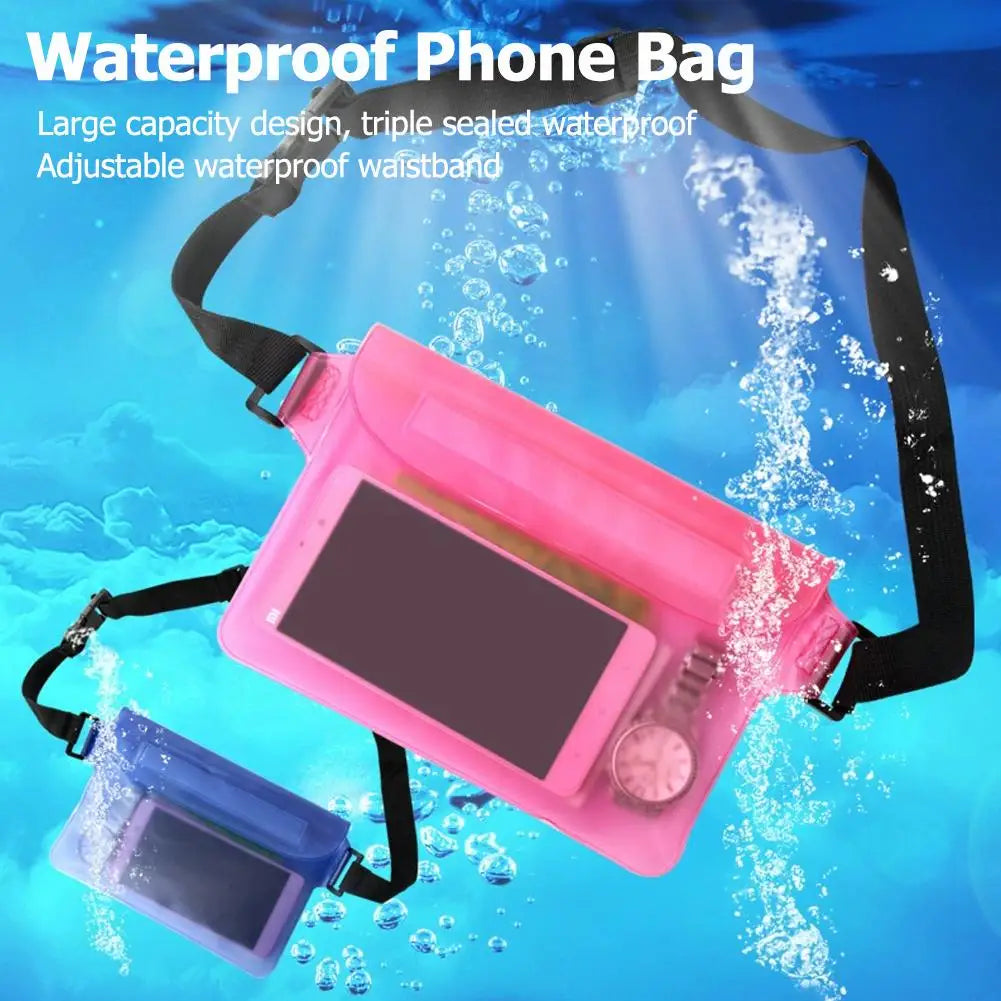 Waterproof Waist Bag – PVC Dry Bag for Water Sports Peaceful Pleasures Health and Wellness
