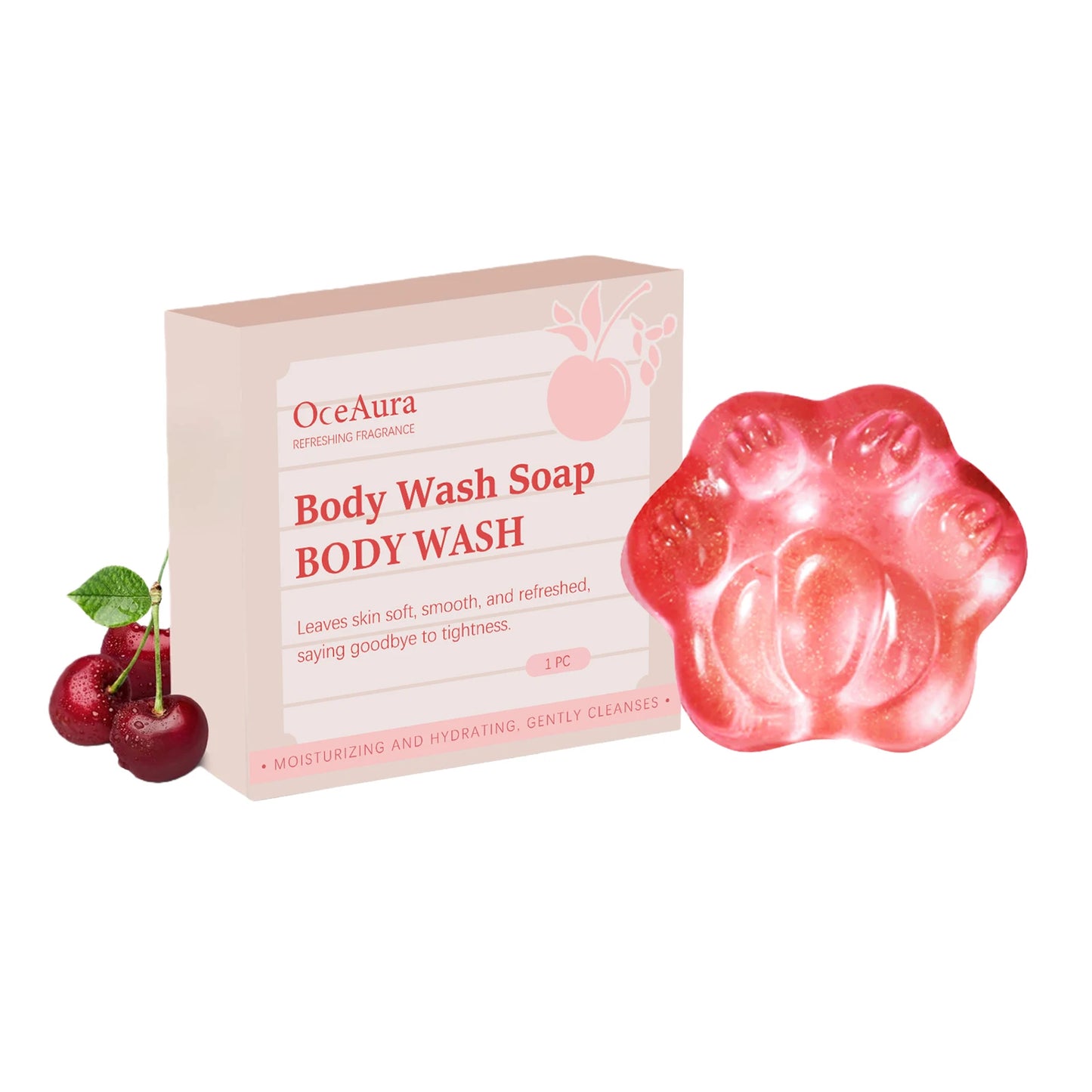 OceAura Handmade Moisturizing Body Soap – Exfoliating & Hydrating