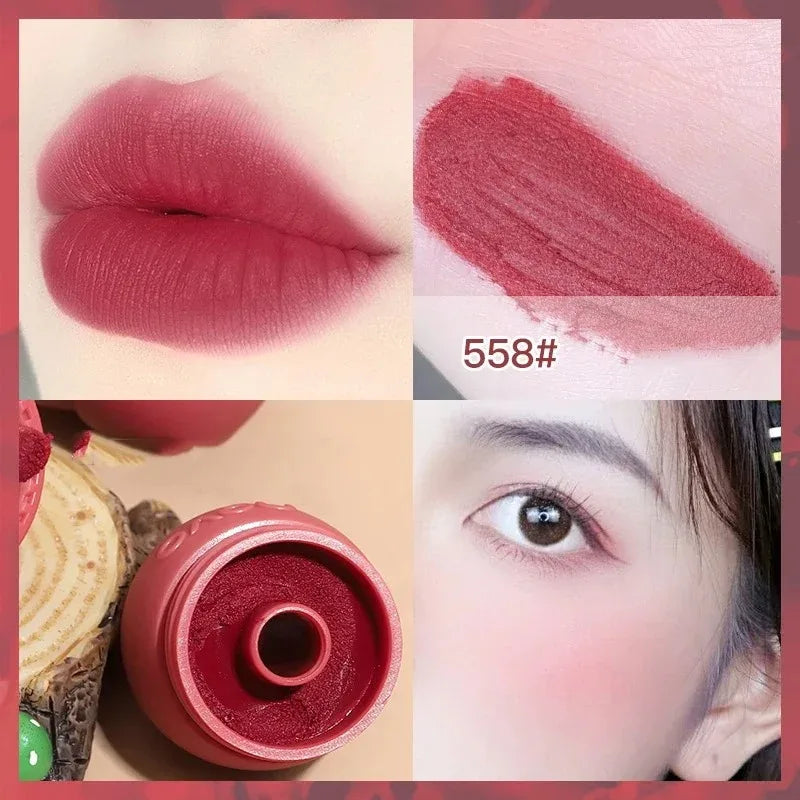 Velvet Matte Lip Mud | Berry Wine Korean Lipstick & Lip Tint