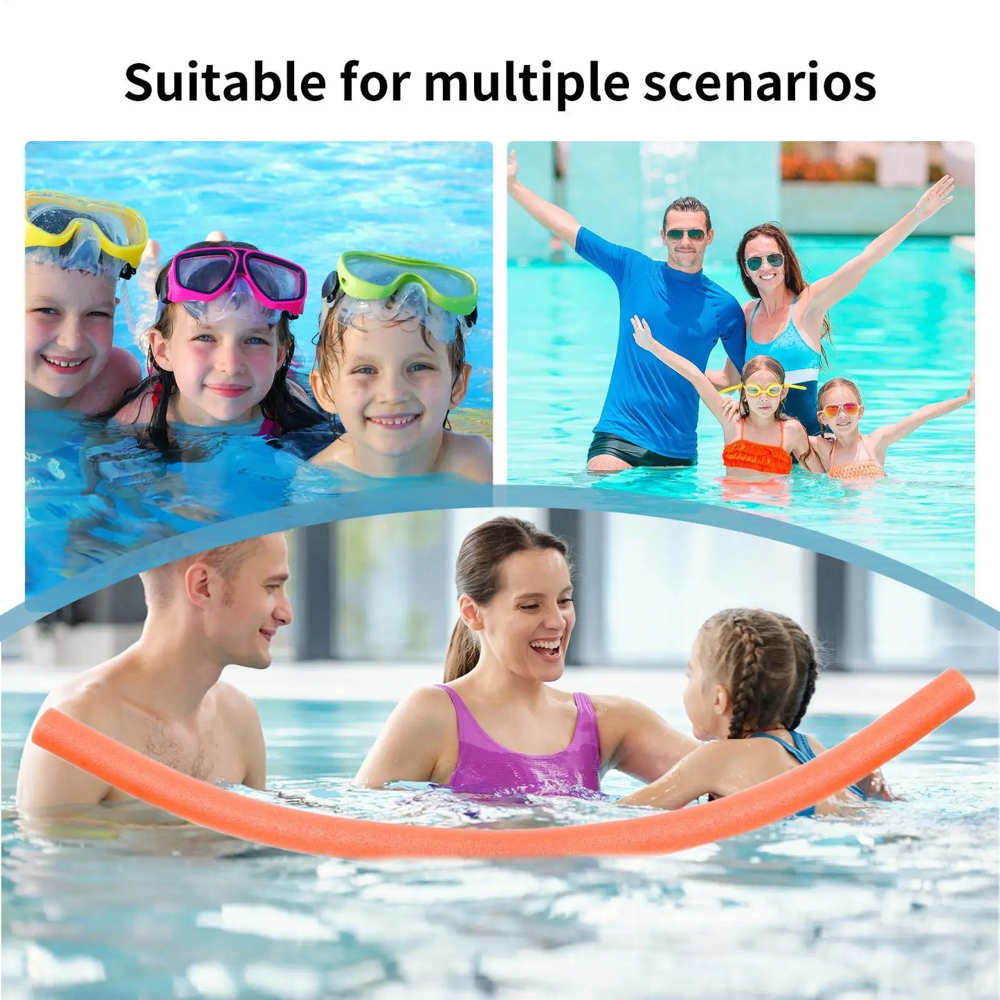 Foam Pool Noodle Buoyancy Stick for Kids & Adults | 150cm
