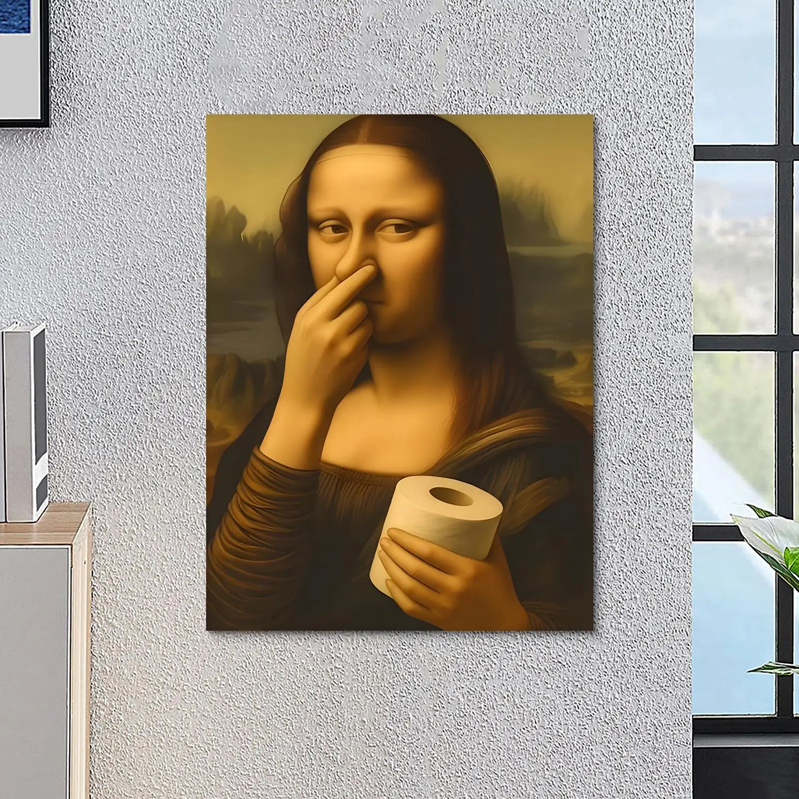 Humor Bathroom Wall Art Toilet Paintings Decoration Humor Toilet Poster Print For Homeowners Renters Apartment Office Hotel Home Peaceful Pleasures Health and Wellness