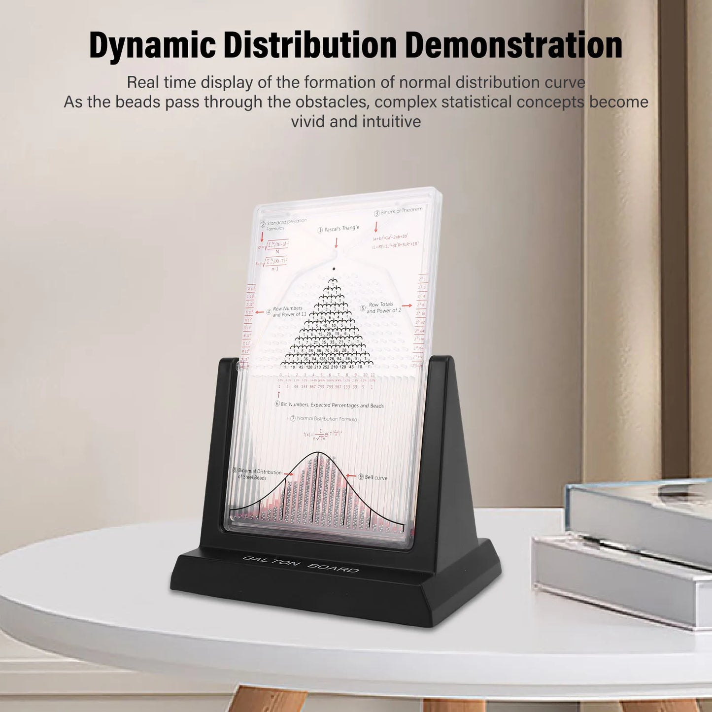 Probability Demonstrator Normal Distribution Model Physics Teaching