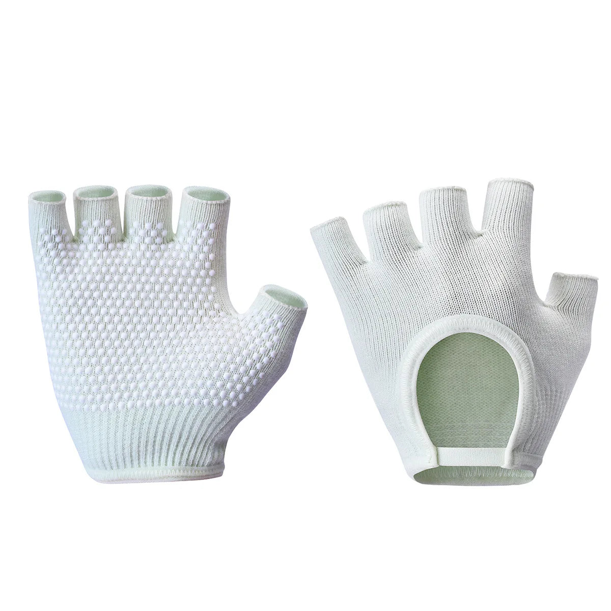 Women's Half Finger Anti-Slip Yoga Gloves | Pilates & Cycling