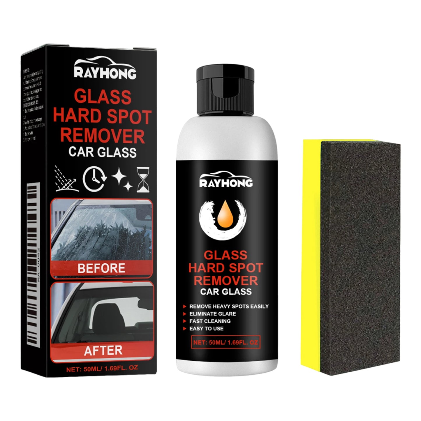 Automobile Glass Polishing Paste Glass Scratch Repair Scratch Remover Kit Deep Cleaner Paste Window Auto Detailing Peaceful Pleasures Health and Wellness as show