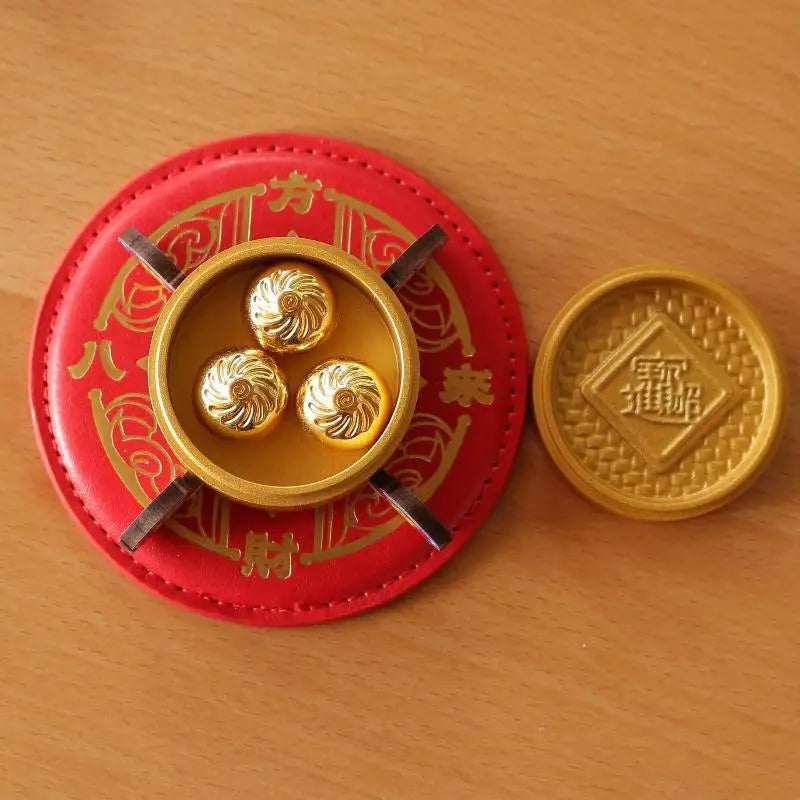 Feng Shui Golden Steamer & Lucky Turtle Ornament | Good Luck