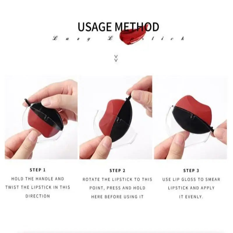 6-color lipstick, one-sucking lazy lipstick, long-lasting and not easy to fade, matte makeup effect, non-irritating matte lipsti Peaceful Pleasures Health and Wellness