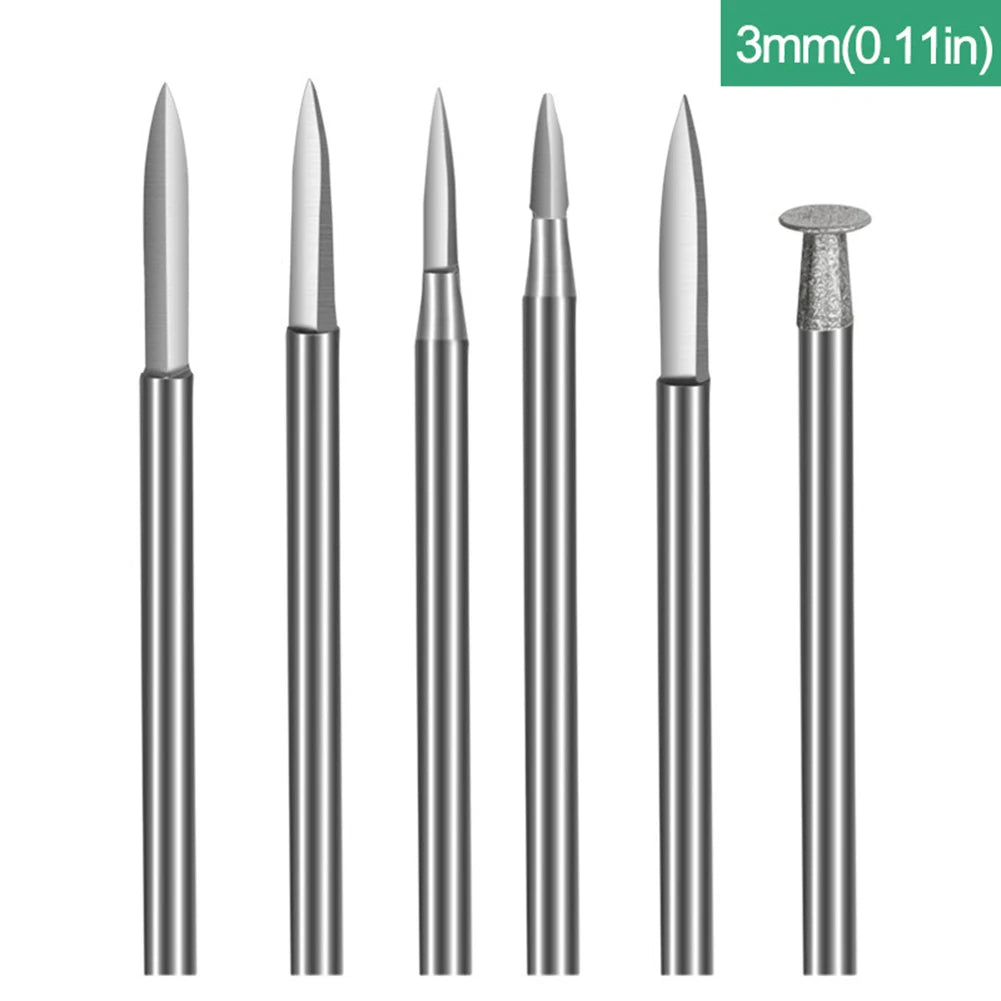 Wood Carving Drill Bits Rotary Tool Engraving Crafts Grinding