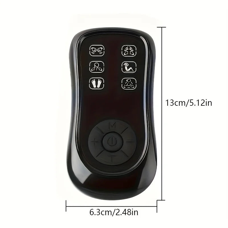 [USB Rechargeable Massager] Muscle Massager with 8 Electrodes, Tens Unit, Suitable for Full-Body and Muscle Relaxation, Portable Design, Ideal Gift for Family and Friends! Peaceful Pleasures Health and Wellness
