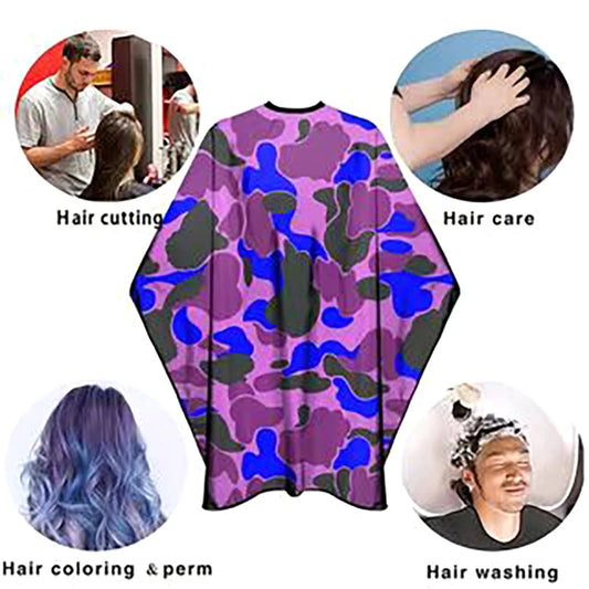 New Barber Hairdresser Camouflage Aprons Anti Static Haircut Capes Professional Barbershop Waterproof Aprons Shawls Salon Tool Peaceful Pleasures Health and Wellness