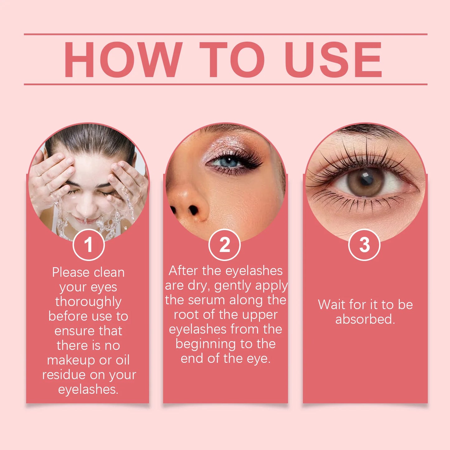 EELHOE Mascara Moisturizing Essence Lengthen Lash Promote Eyelashes Growth Thicker Curlier Prevent Baldness Eyelash Growth Serum Peaceful Pleasures Health and Wellness