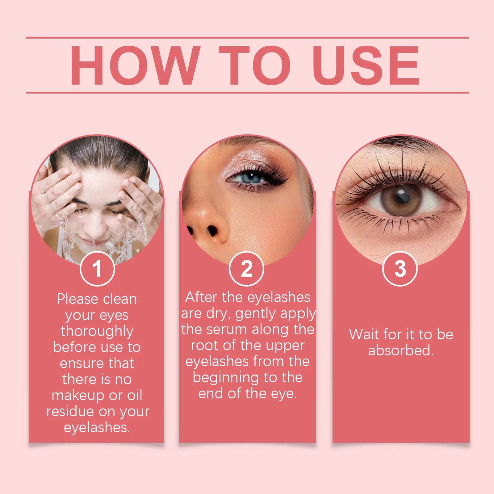 EELHOE Mascara Moisturizing Essence Lengthen Lash Promote Eyelashes Growth Thicker Curlier Prevent Baldness Eyelash Growth Serum Peaceful Pleasures Health and Wellness