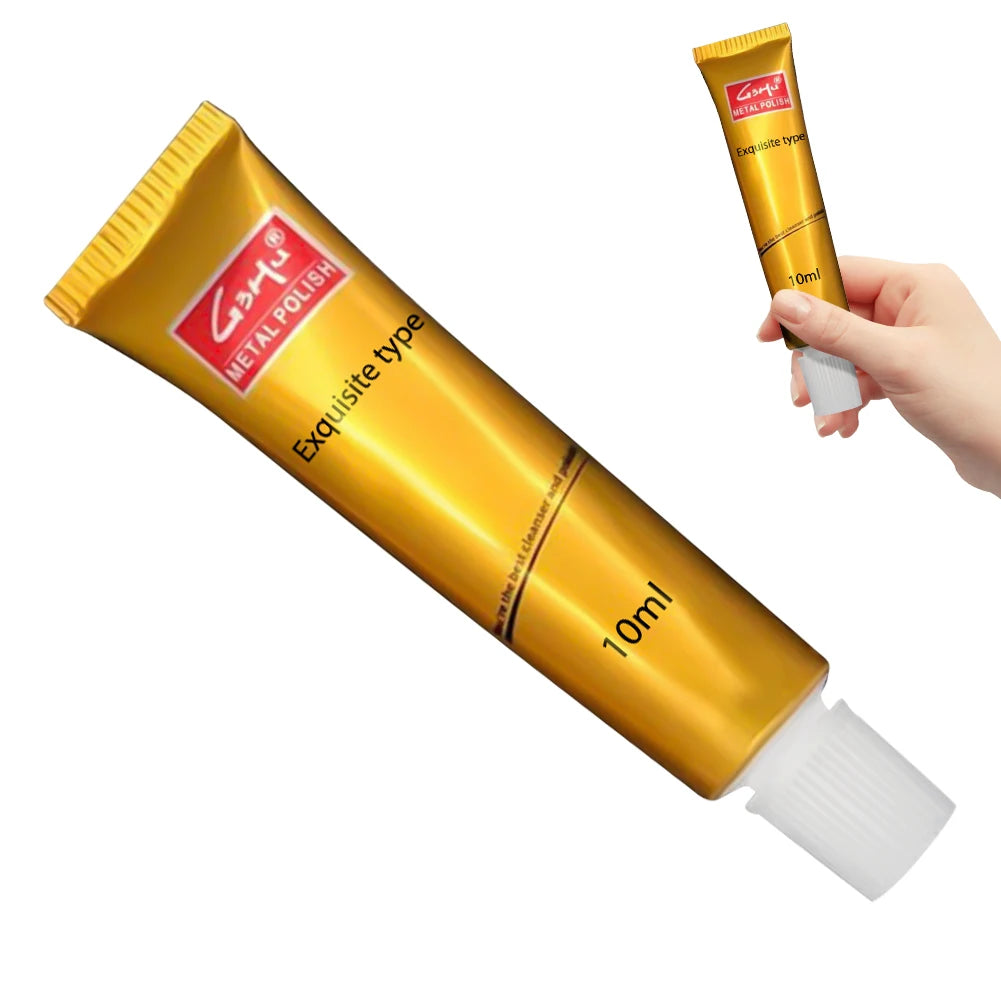 Metal Polishing Paste All Metal Polish Cream Ultimate Metal Polish Cream For Brass Chrome Porcelain Jewelry Peaceful Pleasures Health and Wellness
