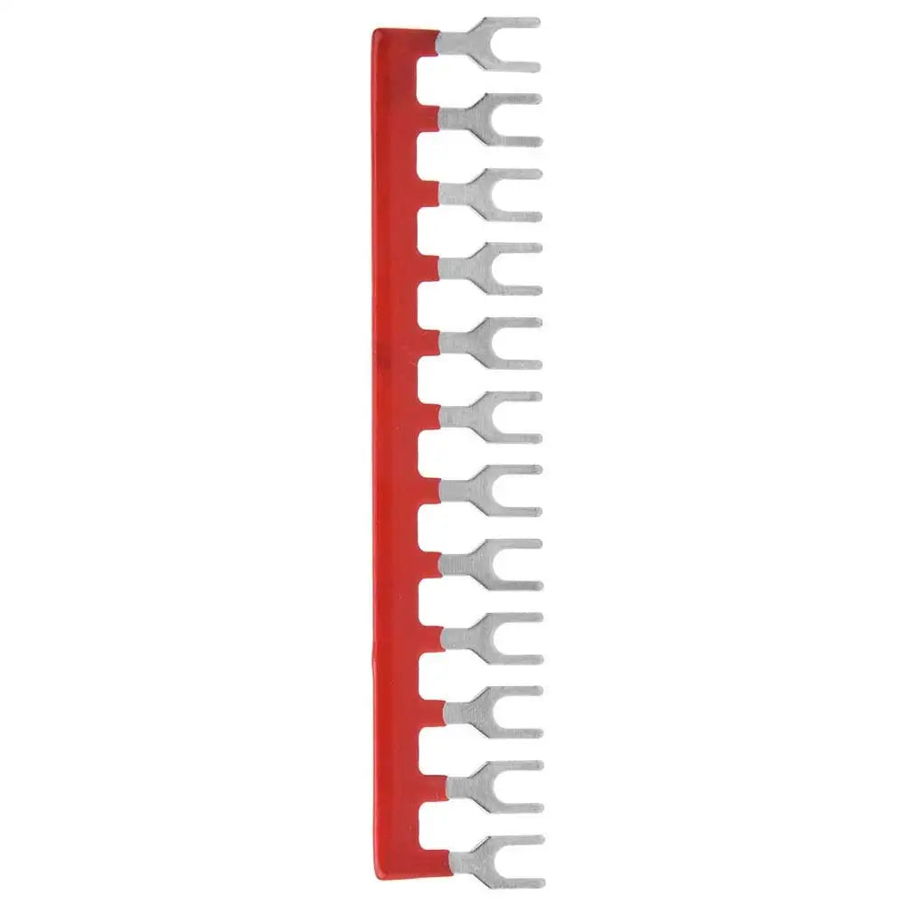 10pcs 12 Wiring Terminal Non-Insulated Shorting Jumpers Bar Wire Connector Barriers Strip For 8.75mm Pitch Barriers Strip Peaceful Pleasures Health and Wellness