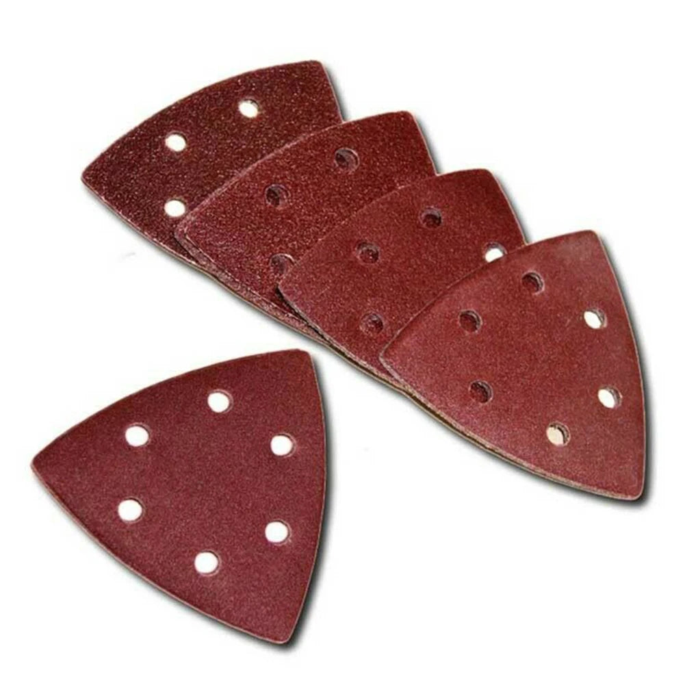 Triangle Sandpaper Sander Hook Sanding Disc Abrasive Tools Grit Power
