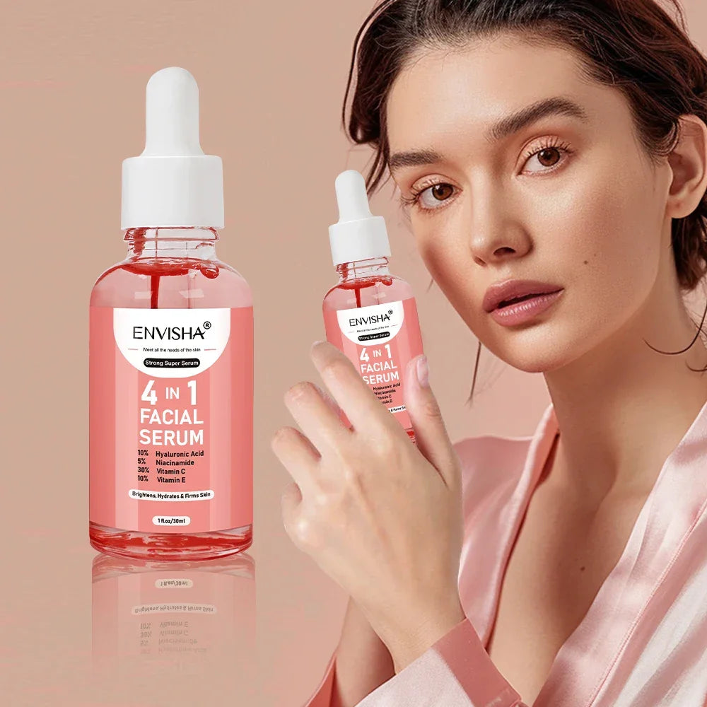 ENVISHA Facial Serum – Hyaluronic Acid, Niacinamide & Vitamin C Peaceful Pleasures Health and Wellness