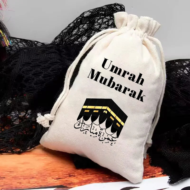 5-Pack Kaaba Islamic Gift Bags | Eid Hajj Umrah Ramadan