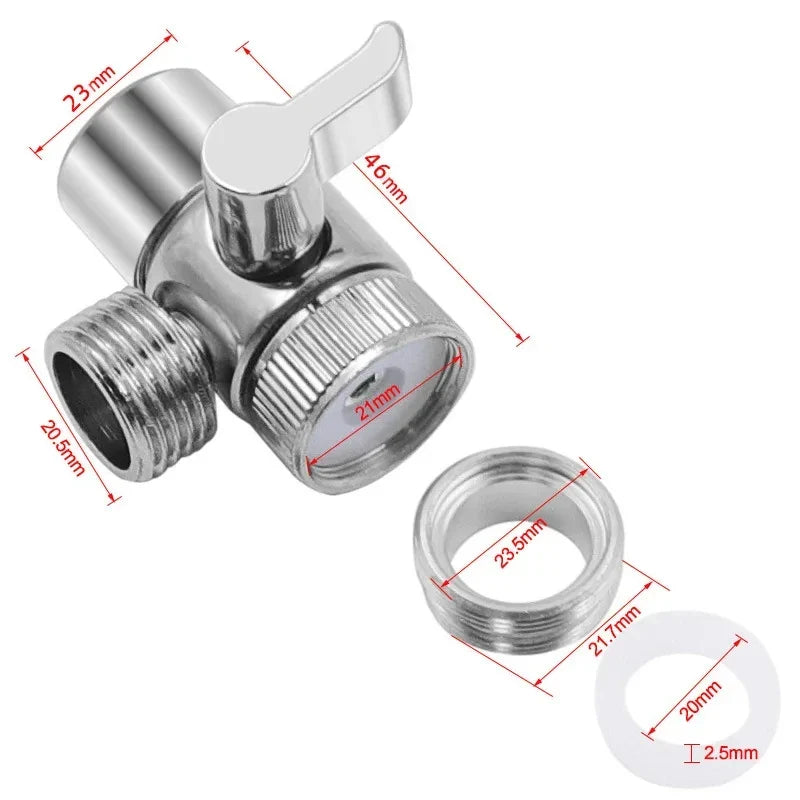 Faucet Splitter Diverter Valve – Kitchen & Bathroom Sink Adapter