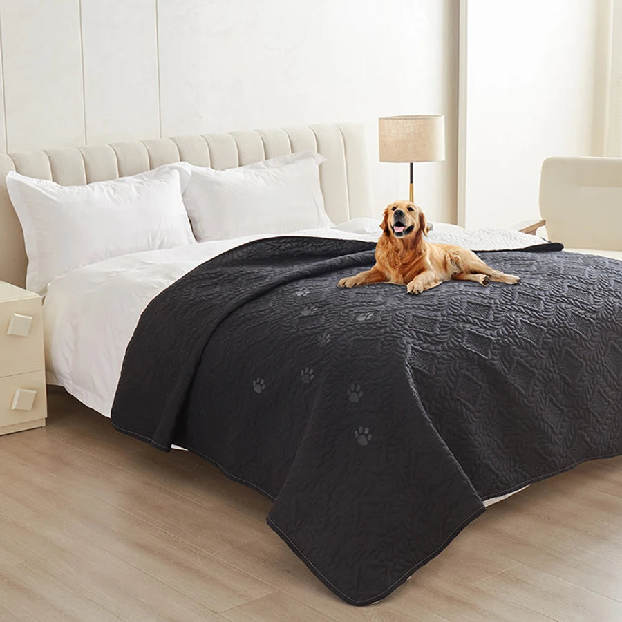 Waterproof Pet Blanket Couch Cover – Non-Slip Dog & Cat Protector