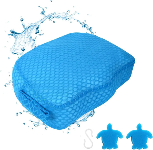 Weighted Hot Tub Booster Seat for Adults, 5-Inch Lift with Quick-Dry Mesh and Non-Slip Base Peaceful Pleasures Health and Wellness United States