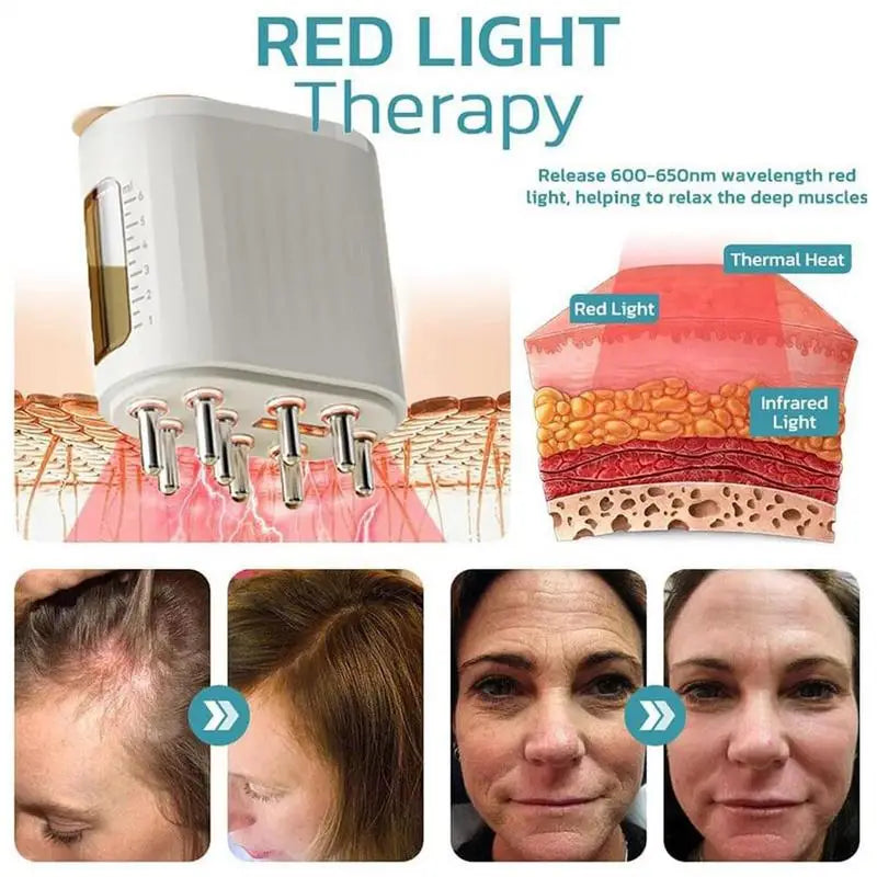 Electric Scalp Massager & Hair Oil Applicator Brush