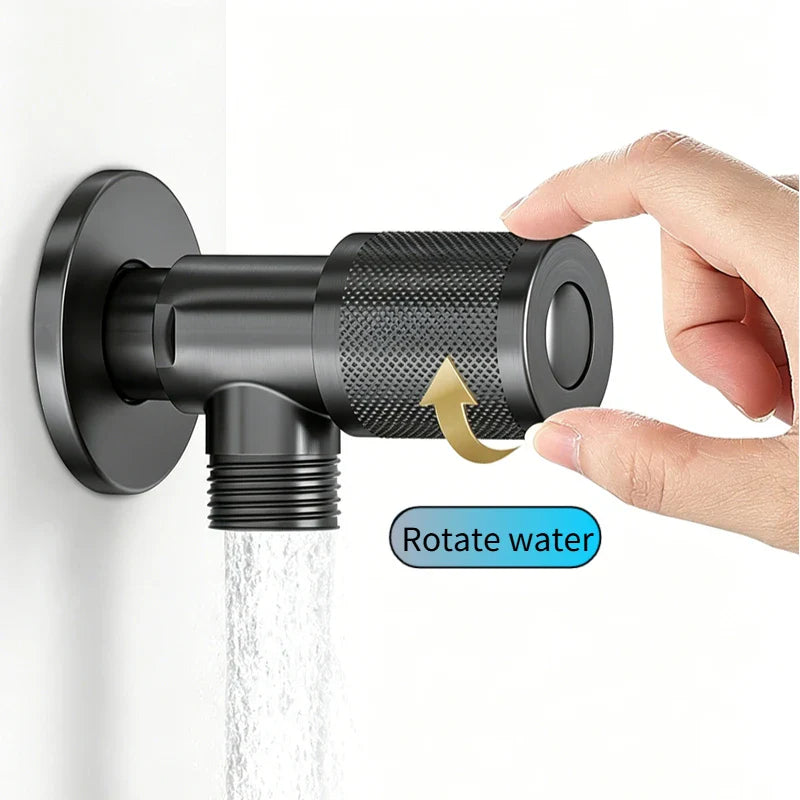 G1/2 Brass Triangle Stop Valve – Universal Water Inlet Valve