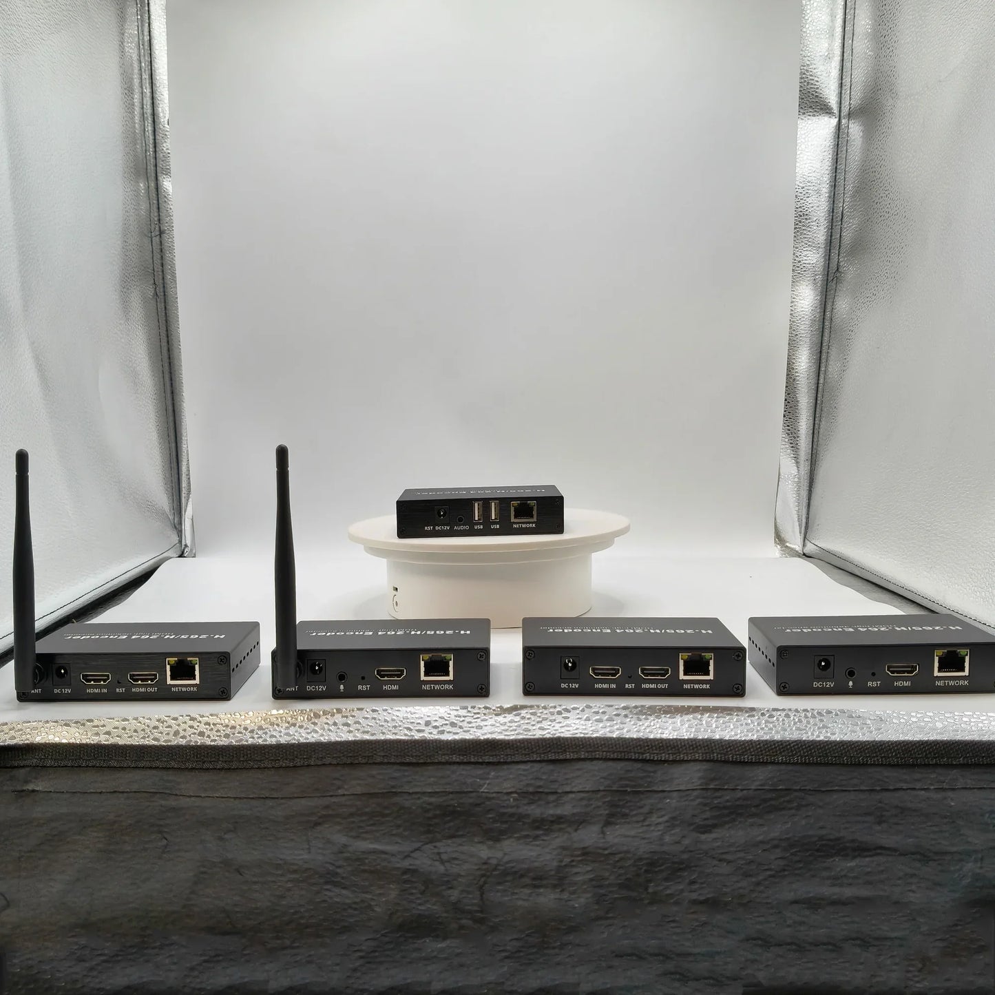 4K H.265 H.264 WiFi Video Encoder RTMP RTSP SRT HLS ONVIF