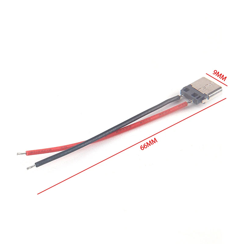 5/10pcs USB Type-C 2P Welding Wire Female Contor Cable For Mobile Phone Charging Peaceful Pleasures Health and Wellness