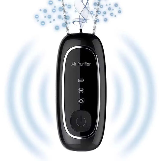 Manufacturer Wholesale Negative Mini Wearable Necklace Air Purifier Kids Necklace Portable Air Purifier Peaceful Pleasures Health and Wellness