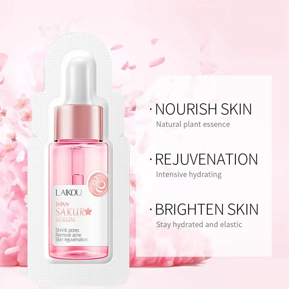 10/20/50pcs Travel size Skin Care Cherry Blossom Face Cream Anti Wrinkle Deep Hydration Face Moisturizer Weightless Water Cream Peaceful Pleasures Health and Wellness