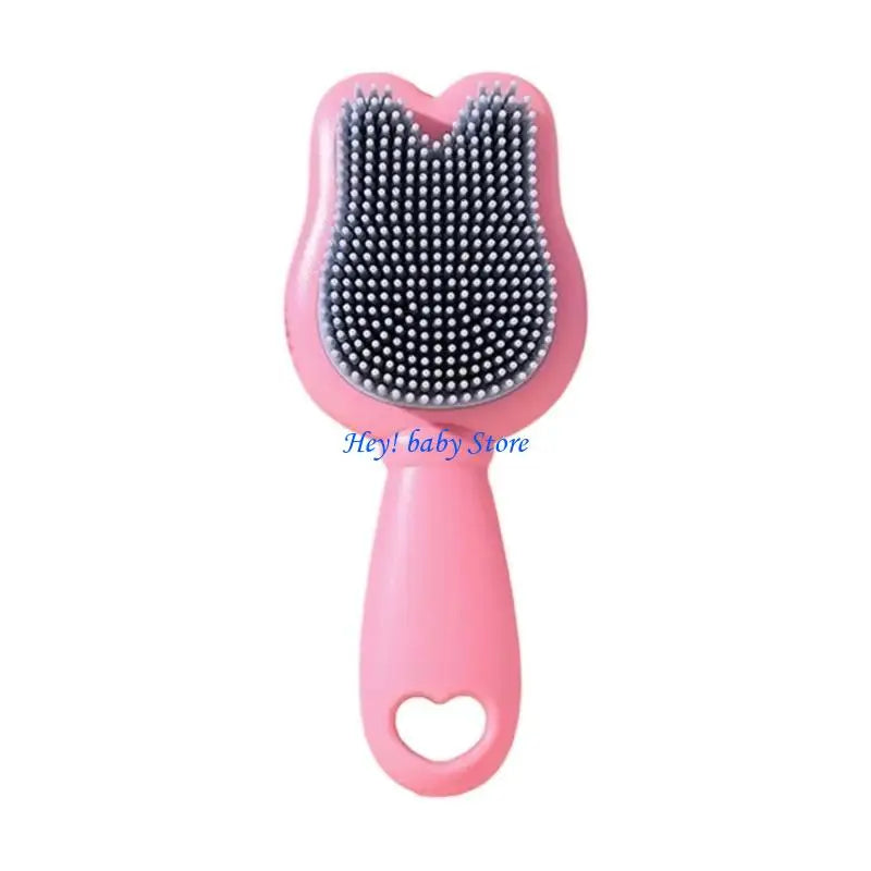 Baby Silicone Bath Brush | Cartoon Rabbit Scalp Massager