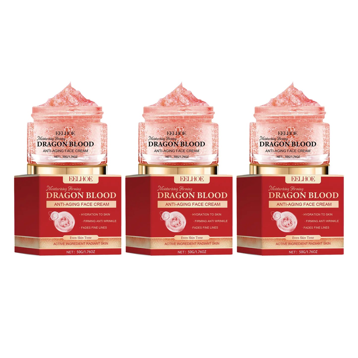 EELHOE Dragon Blood Face Cream – Firming & Moisturizing 50g