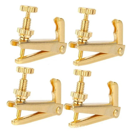 Violin Fine Tuner Adjuster Copper Nickel Alloy 3 4 Accessories Peaceful Pleasures Health and Wellness