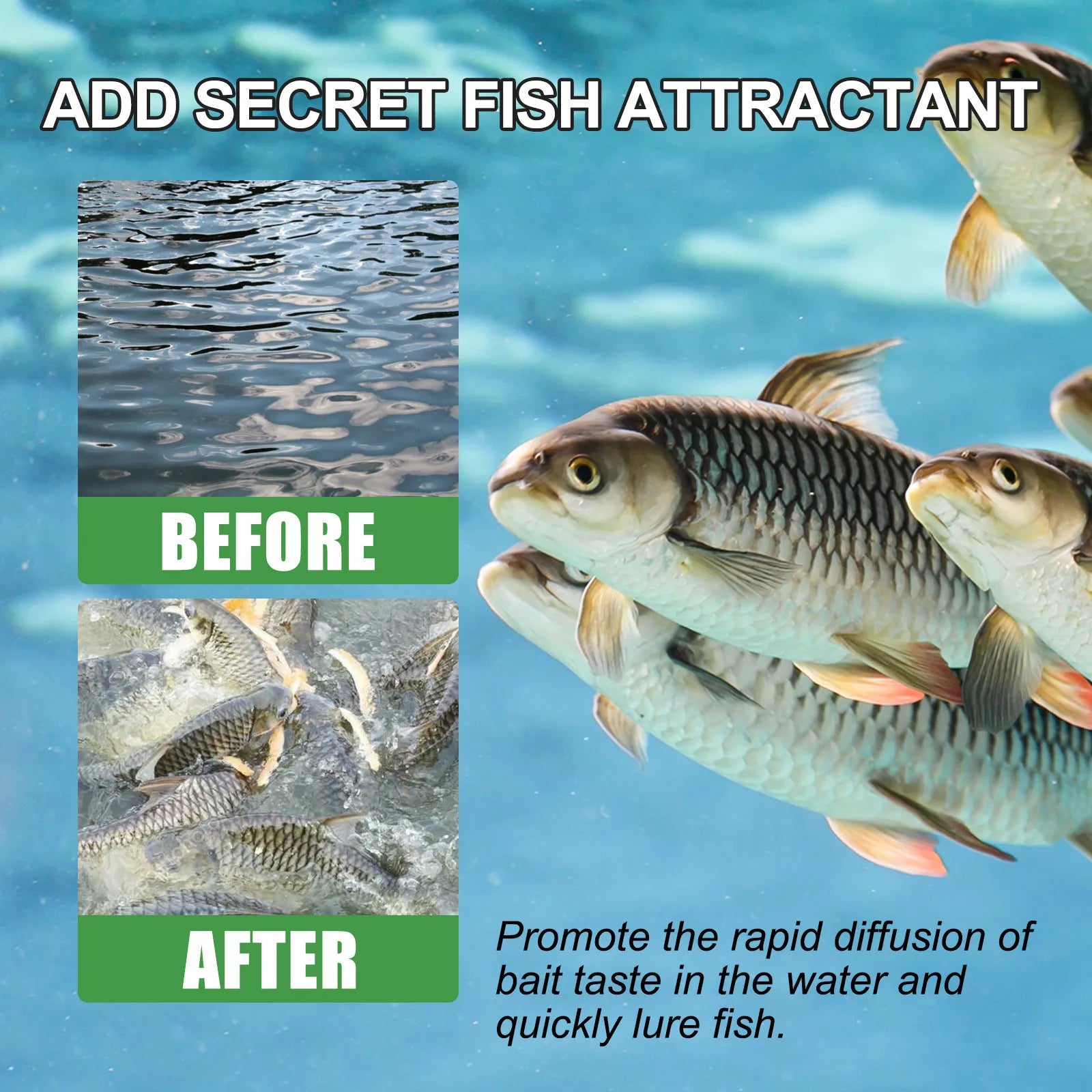 Fishing Baits Attractants 30ml Lures Liquid Attractant Natural Scent Drag For Sea River Freshwater Fish Effective Attract Fish Peaceful Pleasures Health and Wellness