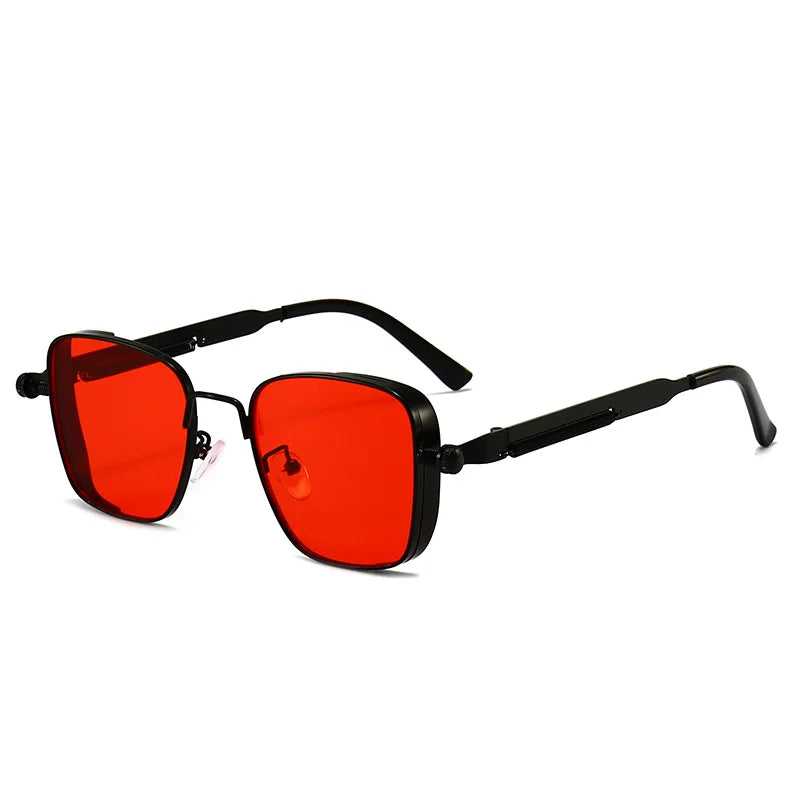 Steampunk Square Metal Sunglasses – Photochromic | Men & Women