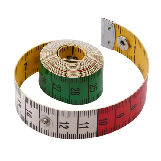 1.5M Flexible Sewing Tape Measure | Double Scale Ruler Sewing Tape Measure Peaceful Pleasures Health and Wellness