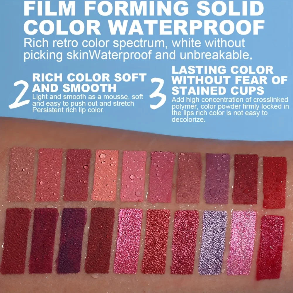 Cmaadu Matte Lip Gloss – Waterproof Long-Lasting Non-Stick
