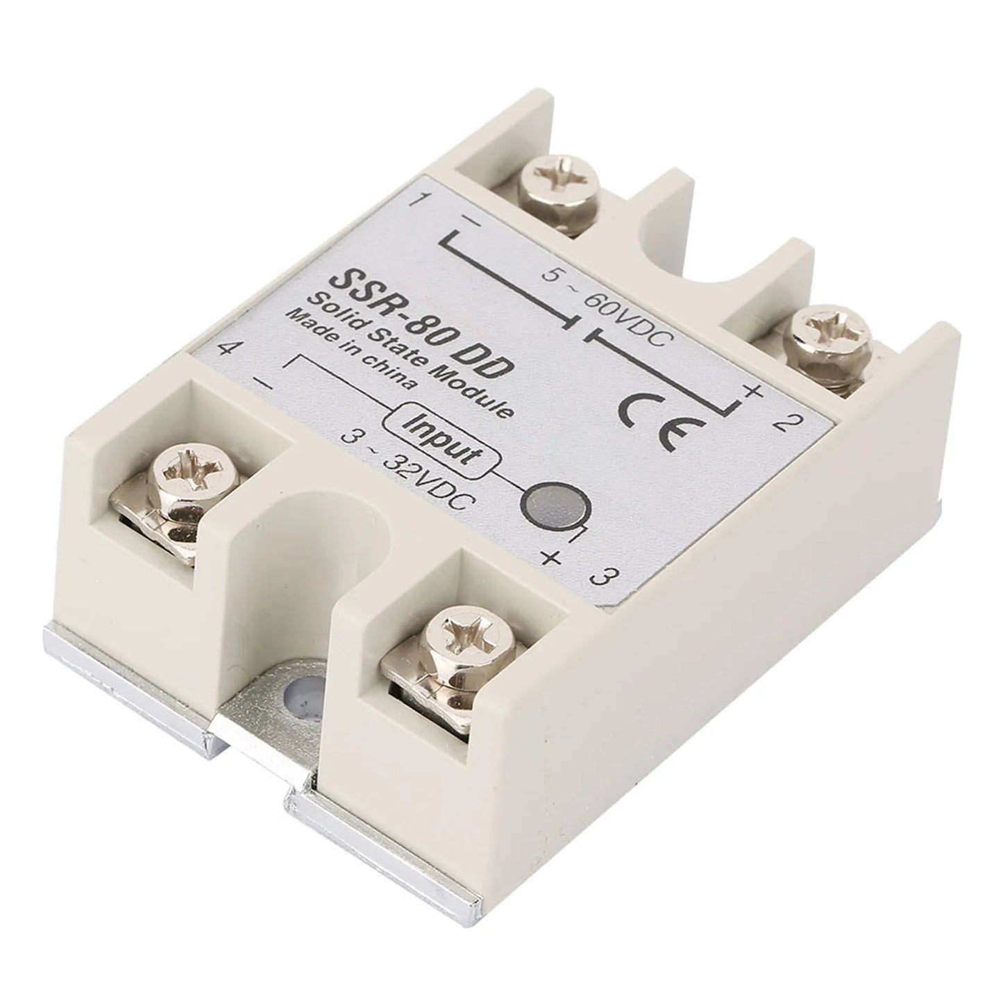 DCAC Industrial Solid State Relay SSR80DD 80A 332VDC 5200 VDC