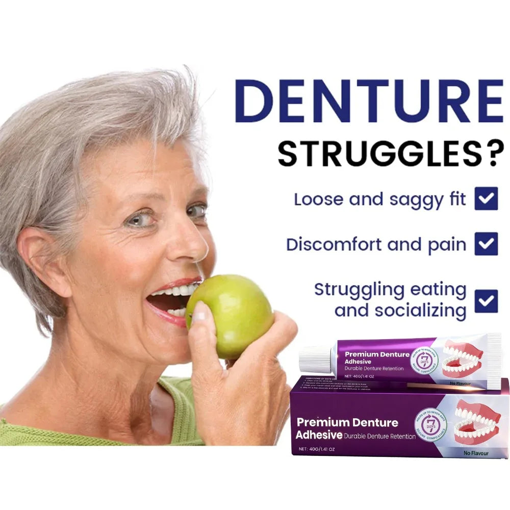 Denture Adhesive Cushion & Silicone Reline Kit – Stable Hold