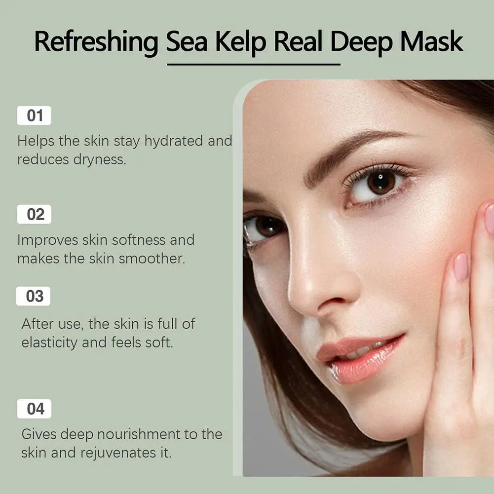 Seaweed Collagen Overnight Hydrogel Face Mask – Firm & Hydrate