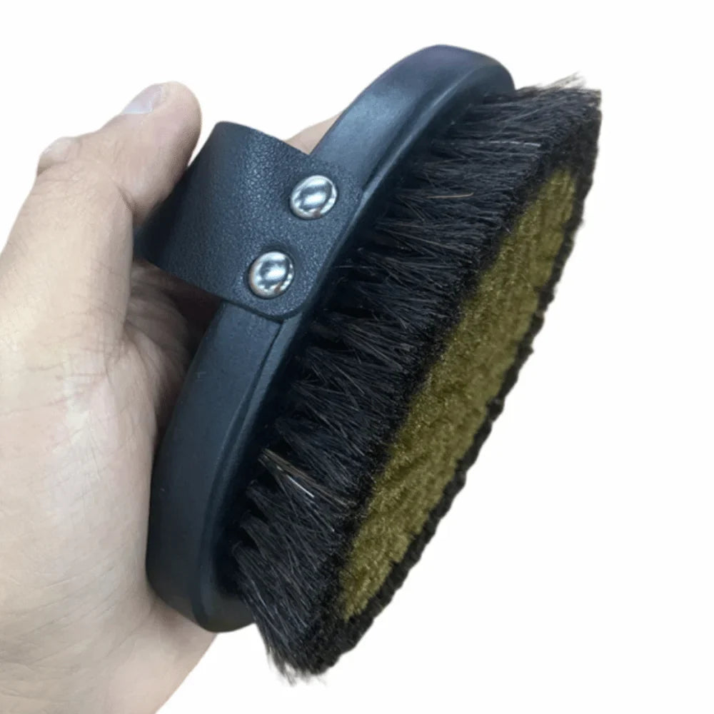 Wood Copper Wire Dry Body Brush – Exfoliating & Massage