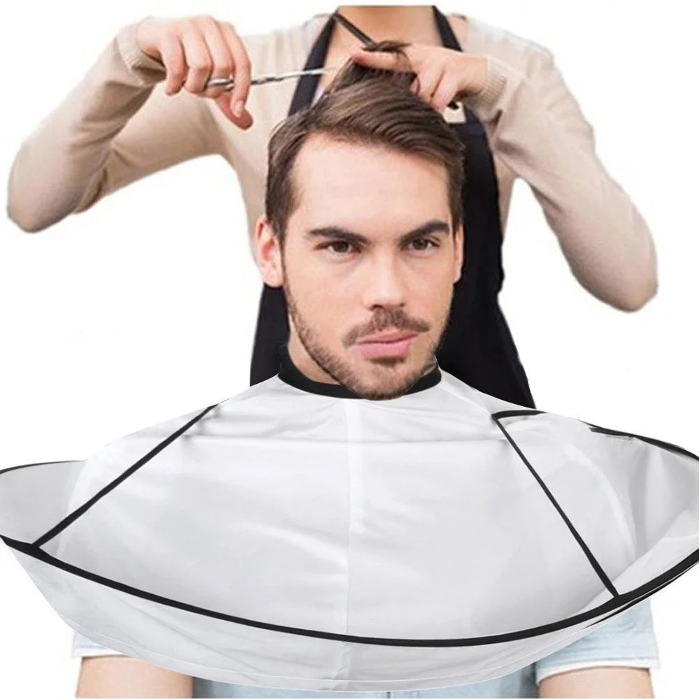Adjustable Professional Hair Cutting Salon Cape - Neck Brush for Hair Stylists & Barbers Peaceful Pleasures Health and Wellness